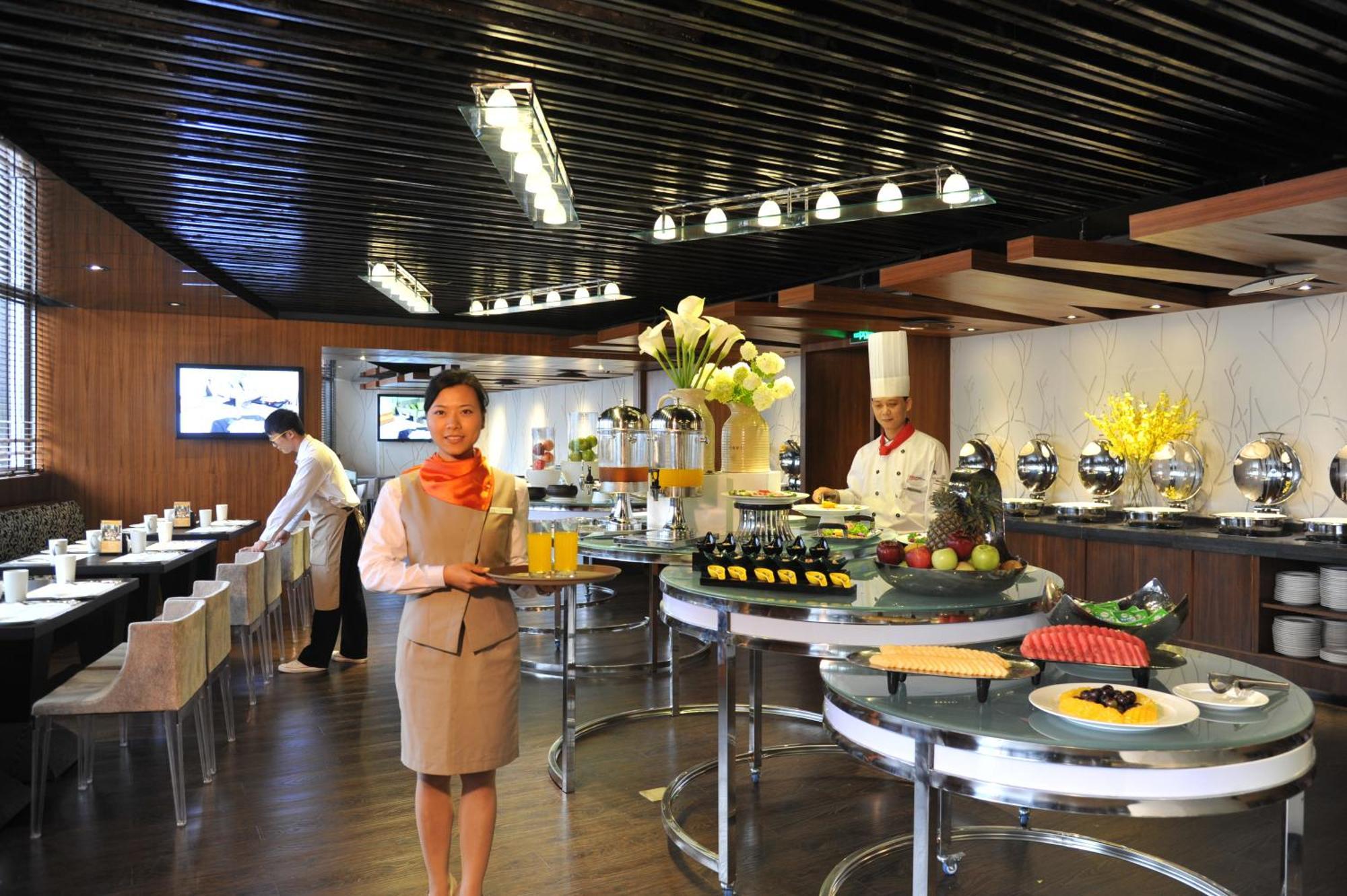 重庆江北观音桥高悦酒店地铁站店 Exterior foto